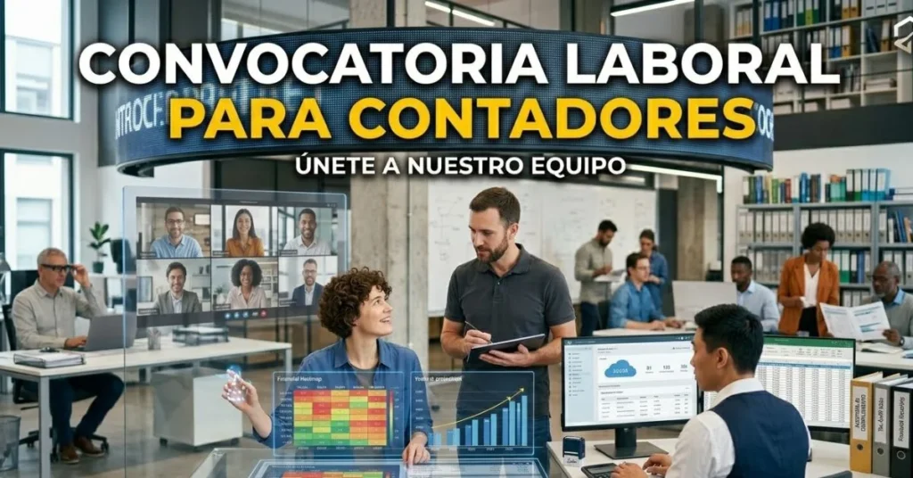 🚀 CONVOCATORIA LABORAL CONTABILIDAD: ¡ENCUENTRA LAS MEJORES VACANTES PARA CONTADORES Y ASISTENTES! 📊💼